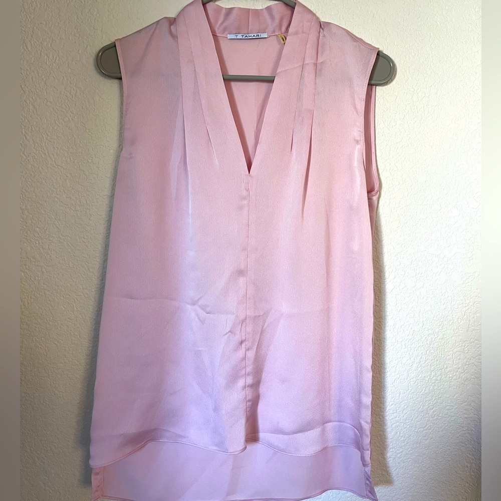 Elie Tahari Satin Blouse